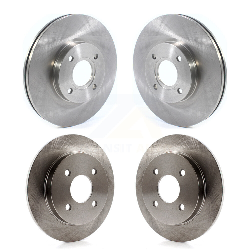 Disc Brake Rotors Front Rear Kit For 2014-2019 Ford Fiesta ST