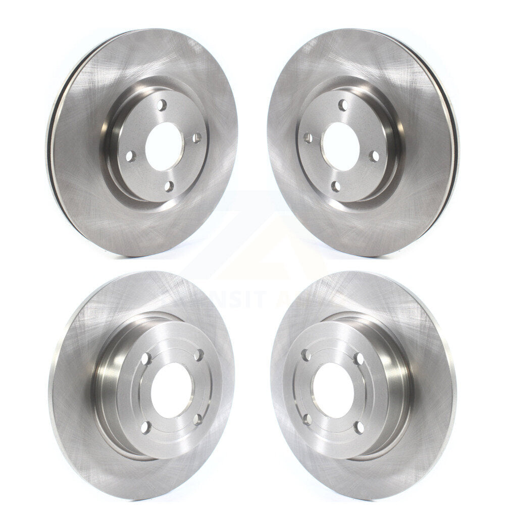 Disc Brake Rotors Front Rear Kit For 2018-2021 Ford EcoSport FWD