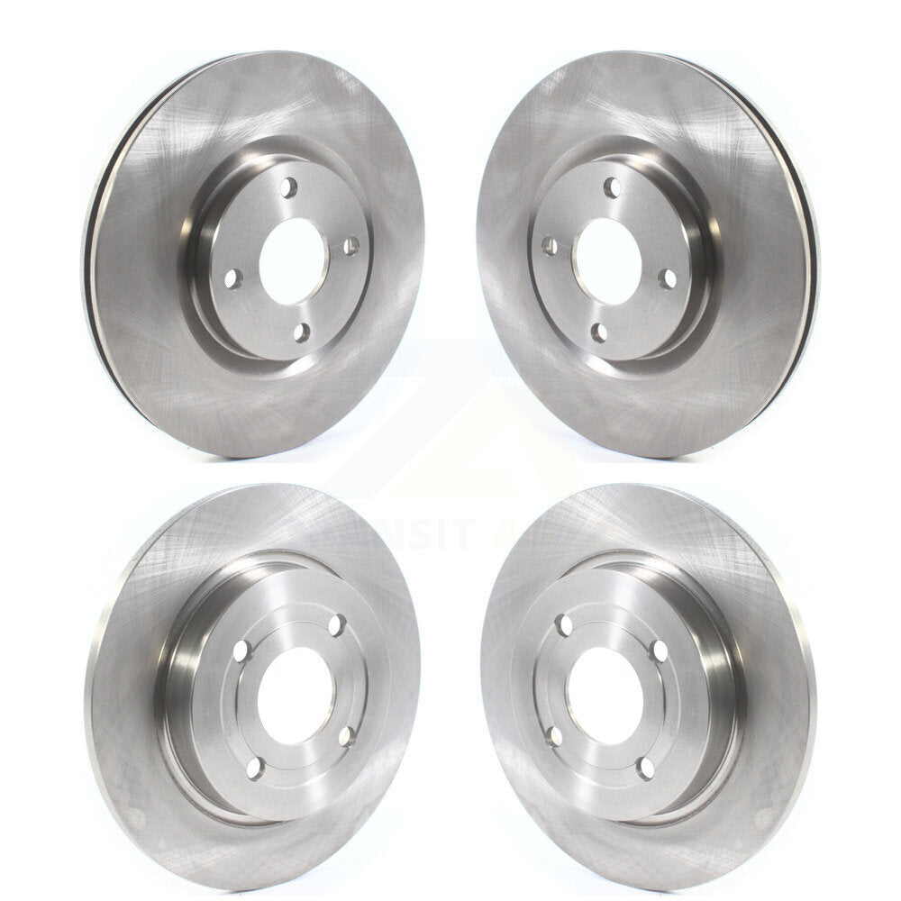 Disc Brake Rotors Front Rear Kit For 2018-2022 Ford EcoSport AWD
