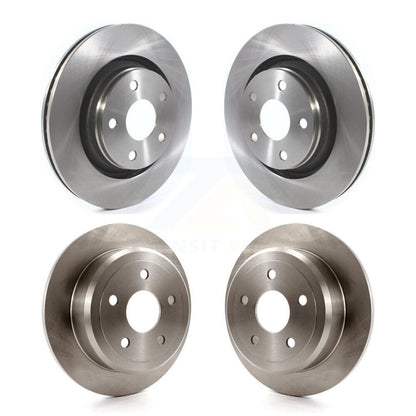 Brake Rotors Front Rear Kit For Jeep Wrangler JK With 332mm Diameter Rotor