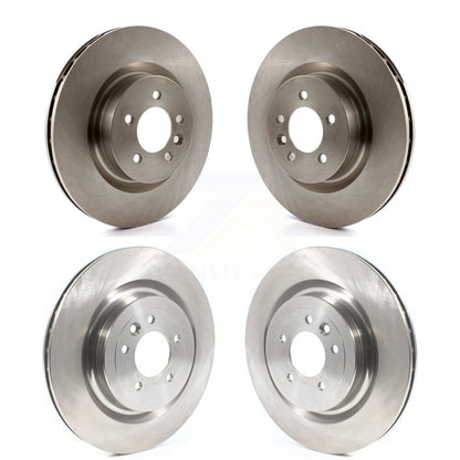 Brake Rotors Front Rear Kit For 17 Land Rover Range Sport HSE SE with GAS engine
