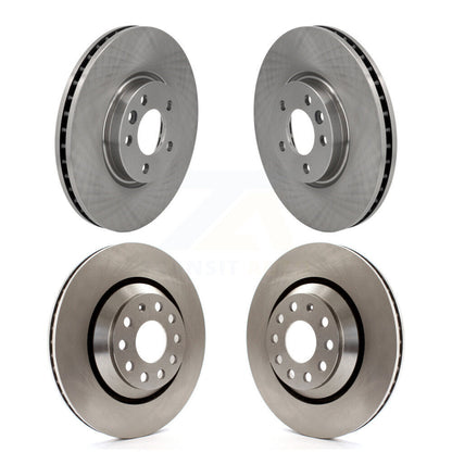 Disc Brake Rotors Front Rear Kit For Volkswagen CC Passat