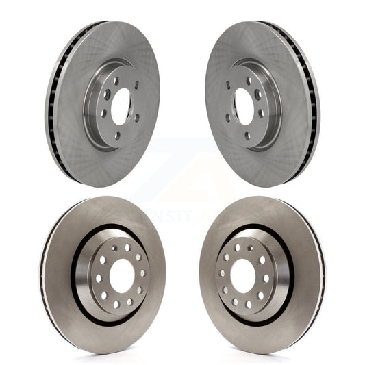 Disc Brake Rotors Front Rear Kit For Volkswagen CC Passat