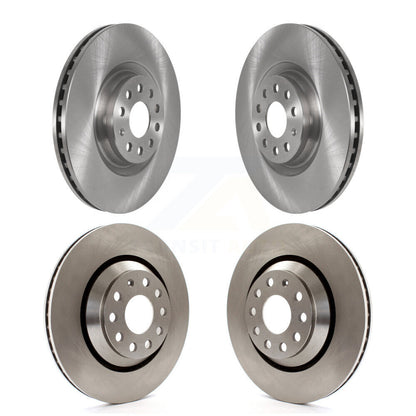 Disc Brake Rotors Front Rear Kit For Volkswagen Audi GTI Q3 Golf R Arteon S3 A3