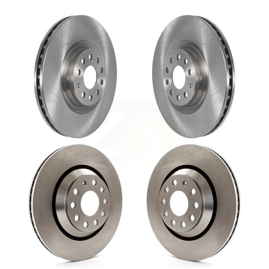 Disc Brake Rotors Front Rear Kit For Volkswagen Audi GTI Q3 Golf R Arteon S3 A3