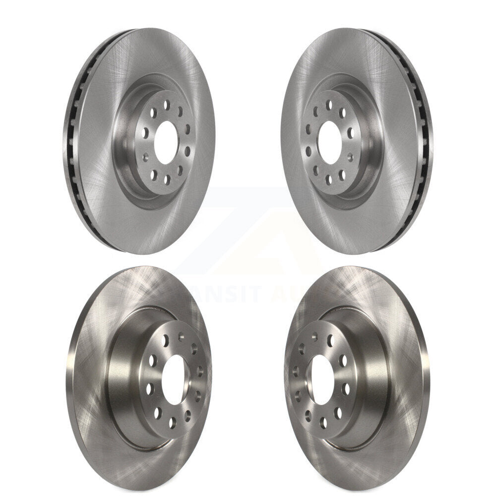Disc Brake Rotors Front Rear Kit For Volkswagen Tiguan Jetta