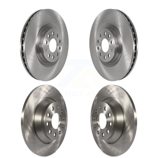 Disc Brake Rotors Front Rear Kit For Volkswagen Tiguan Jetta