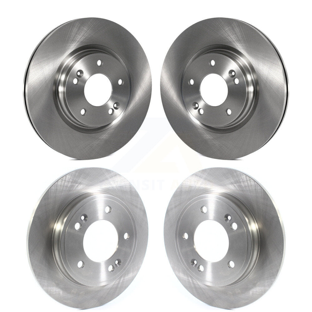 Disc Brake Rotors Front Rear Kit For Hyundai Elantra Kia Forte Forte5 Veloster