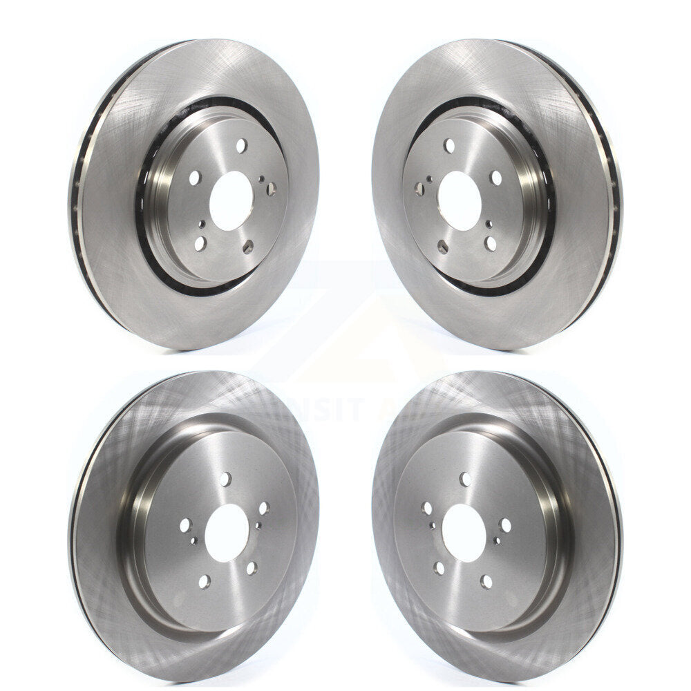 Disc Brake Rotors Front Rear Kit For Lexus RX350 RX450h RX350L RX450hL
