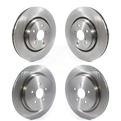 Disc Brake Rotors Front Rear Kit For Lexus RX350 RX450h RX350L RX450hL