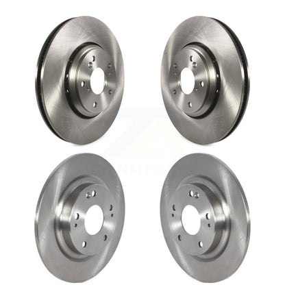 Disc Brake Rotors Front Rear Kit For 2017-2020 Honda Civic Si