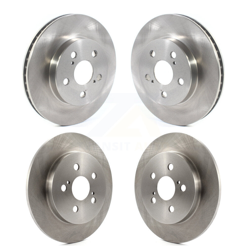 Disc Brake Rotors Front Rear Kit For Toyota Corolla Prius Prime AWD-e