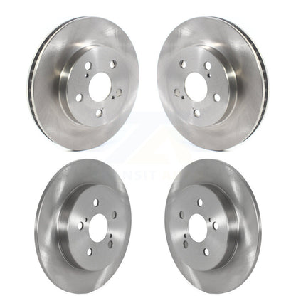 Brake Rotors Front Rear Kit For Toyota Corolla FULL HYBRID EV-GAS (FHEV) engine