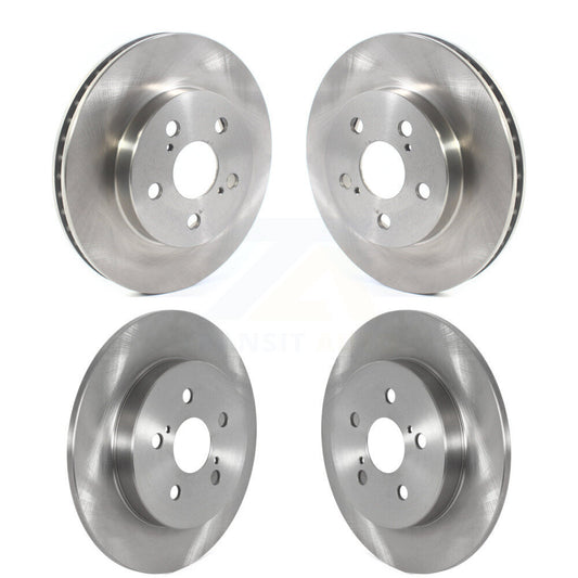 Brake Rotors Front Rear Kit For Toyota Corolla FULL HYBRID EV-GAS (FHEV) engine