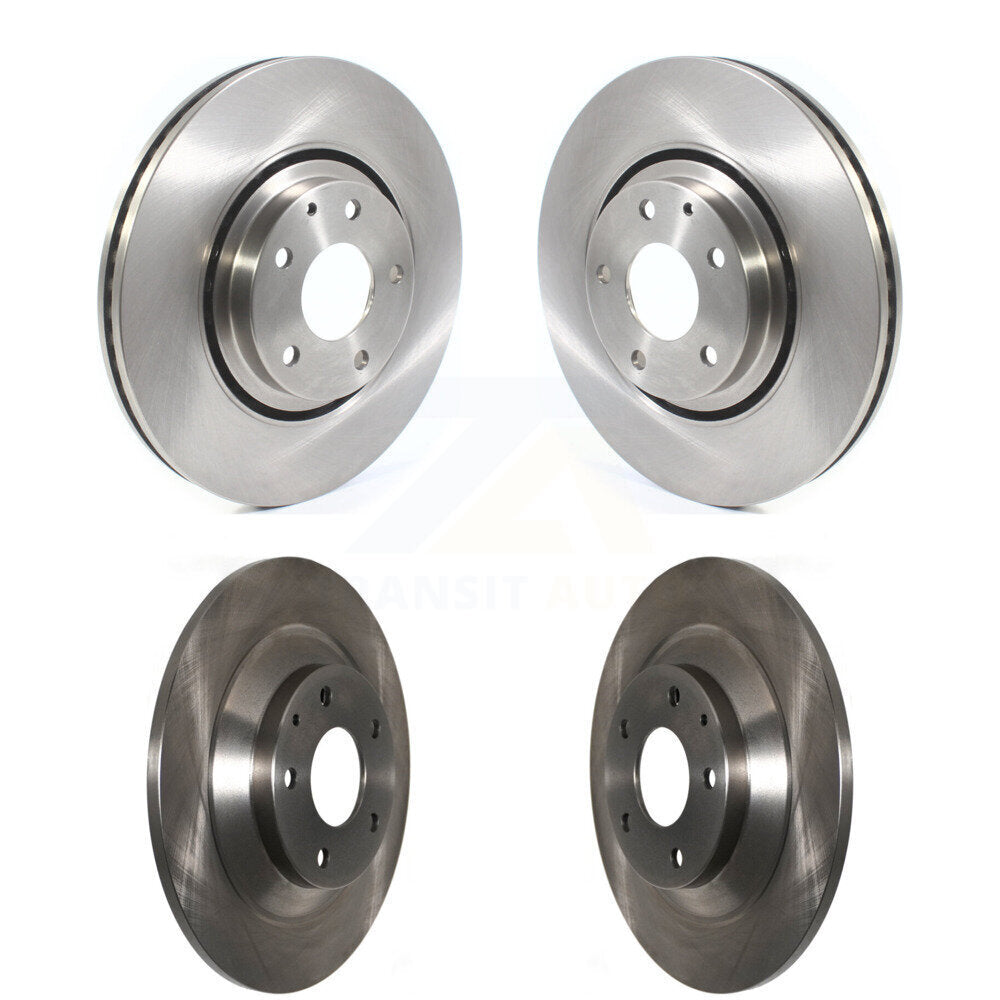Disc Brake Rotors Front Rear Kit For 2019-2024 Mazda CX-5 Turbocharged