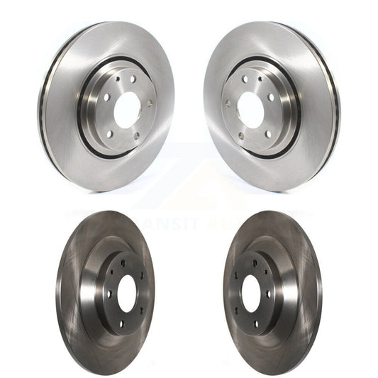 Disc Brake Rotors Front Rear Kit For 2019-2024 Mazda CX-5 Turbocharged