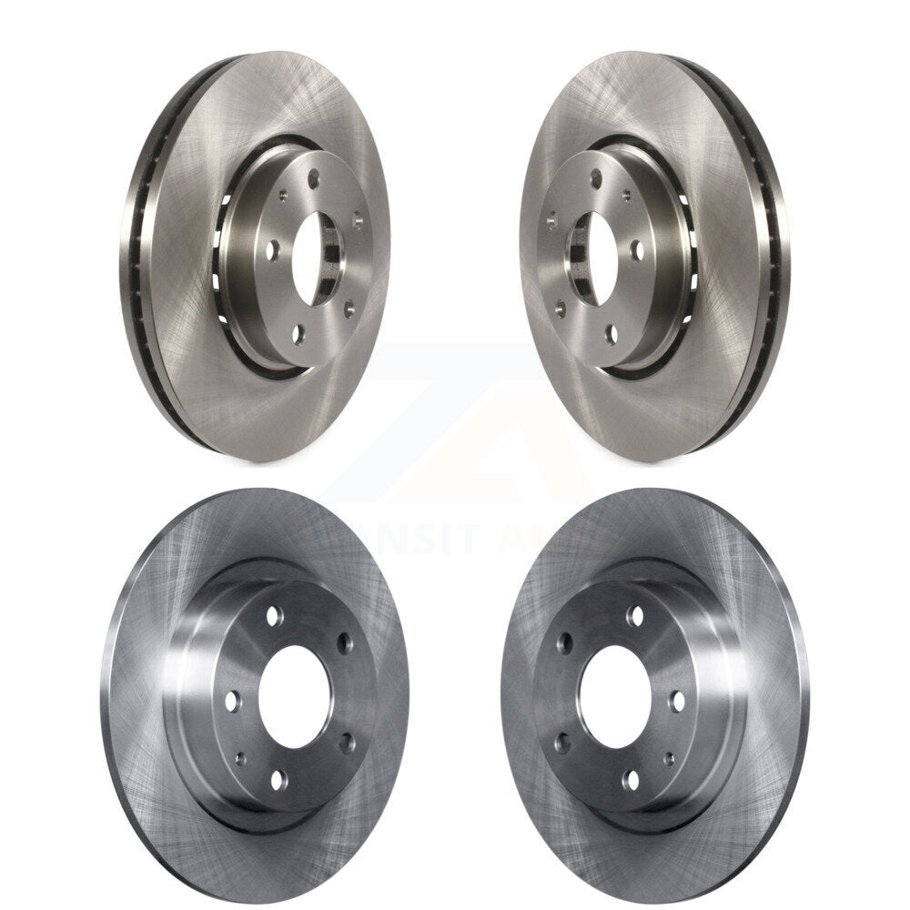 Disc Brake Rotors Front Rear Kit For 2019-2021 Mazda 6 Naturally Aspirated
