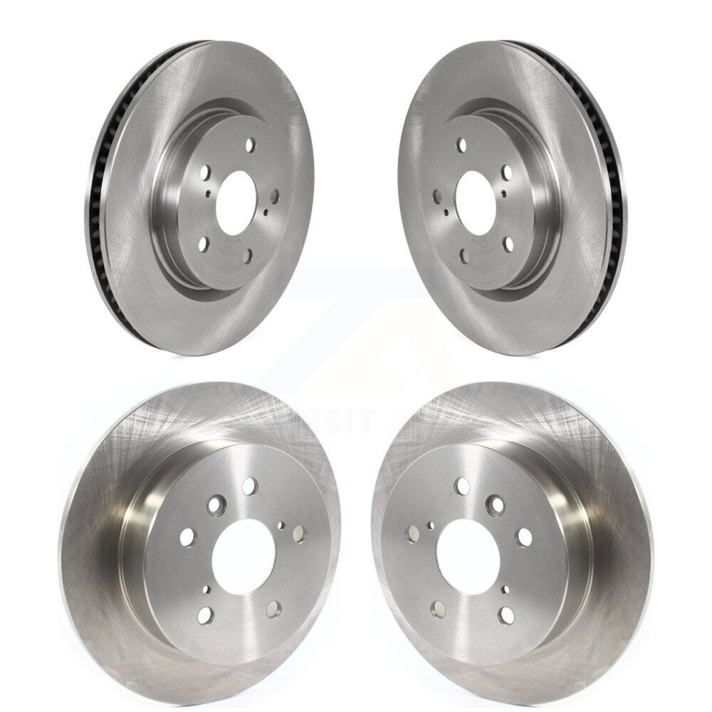 Disc Brake Rotors Front Rear Kit For Toyota Camry