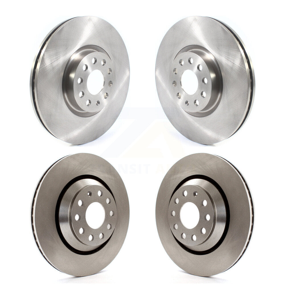 Disc Brake Rotors Front Rear Kit For Volkswagen Atlas Cross Sport