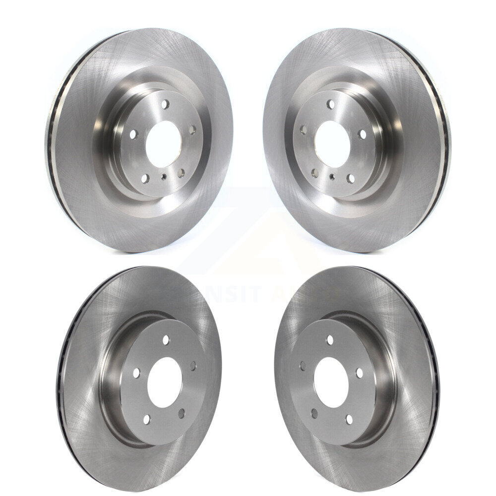 Disc Brake Rotors Front Rear Kit For INFINITI QX50 QX55