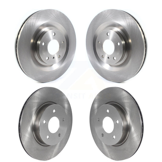 Disc Brake Rotors Front Rear Kit For INFINITI QX50 QX55