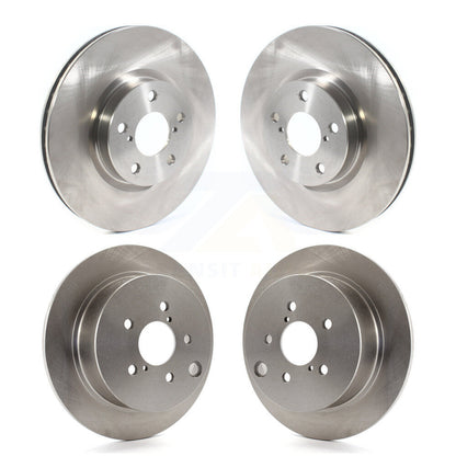 Brake Rotors Front Rear Kit For Subaru Impreza With 276mm Diameter Rotor