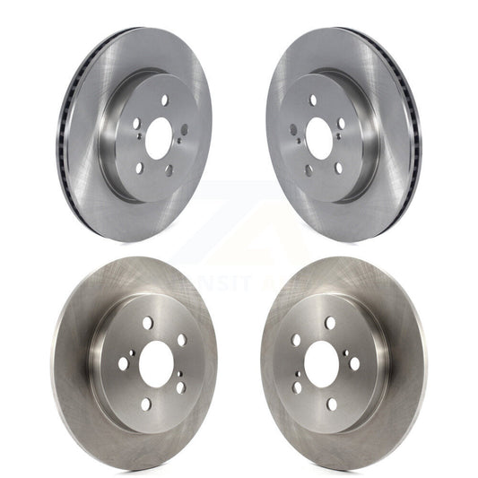 Disc Brake Rotors Front Rear Kit For Toyota Corolla Prius Prime