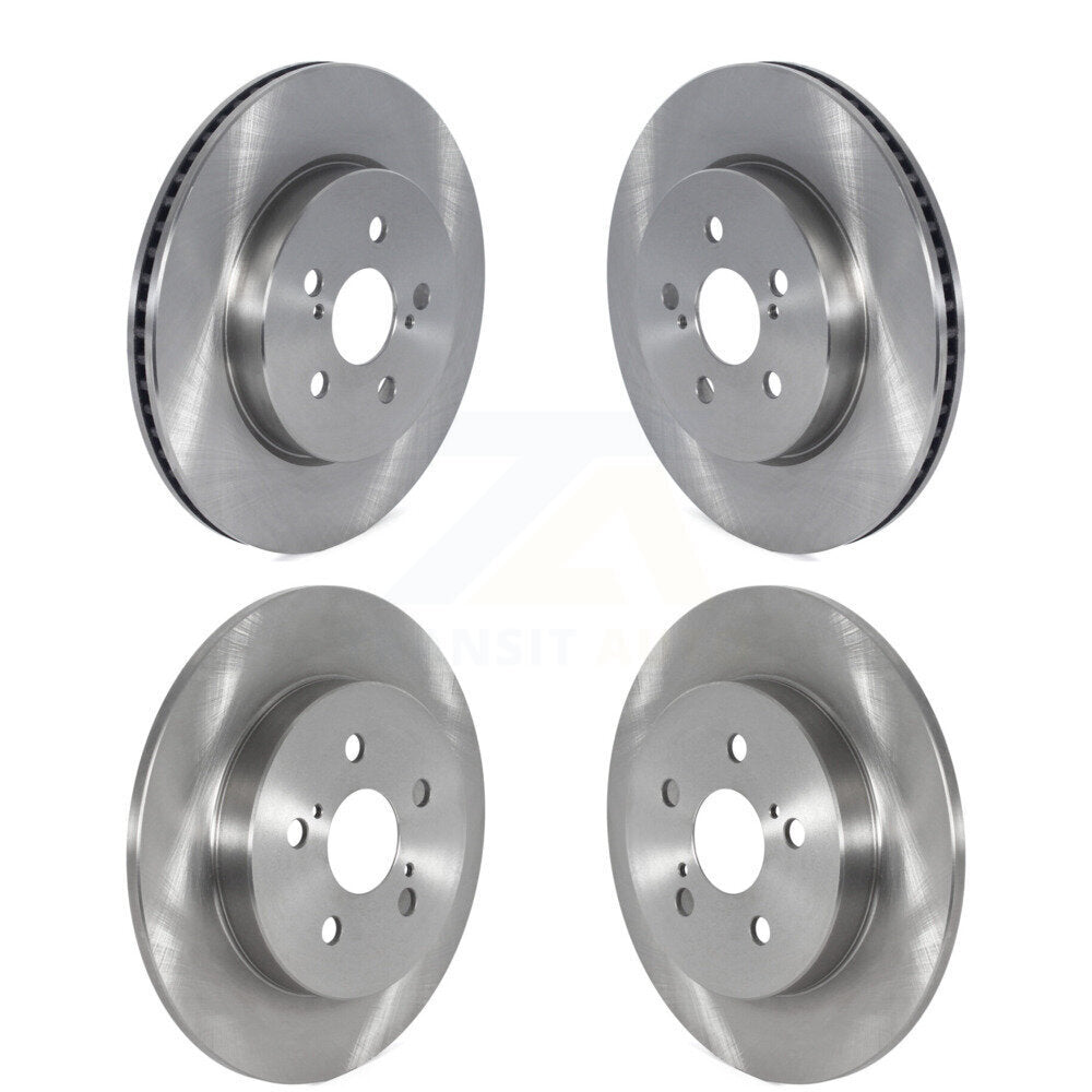 Disc Brake Rotors Front Rear Kit For Toyota Corolla