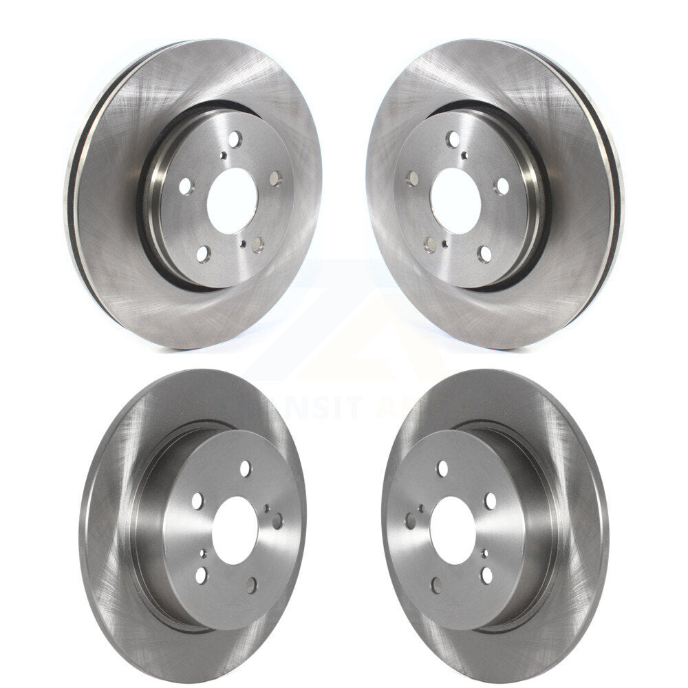 Disc Brake Rotors Front Rear Kit For Toyota C-HR