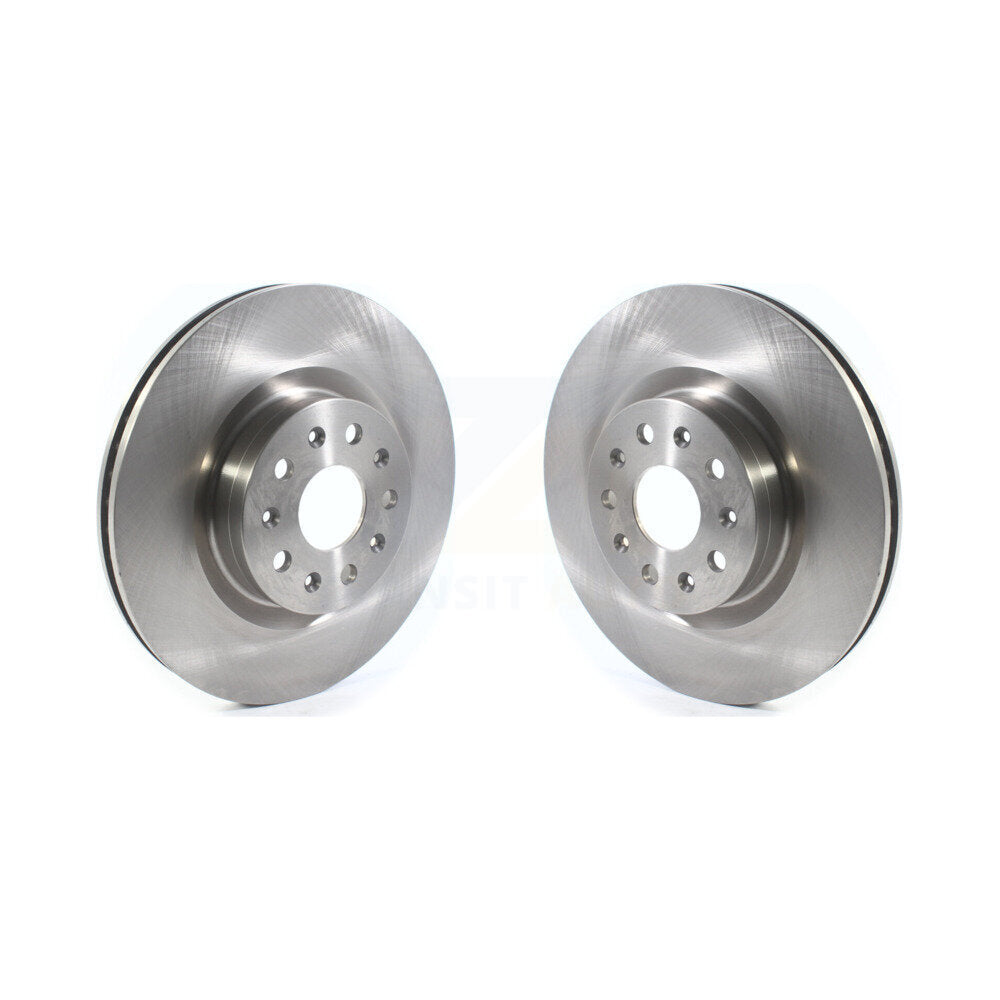 Disc Brake Rotors Front Pair For Chevrolet Camaro Cadillac CT5 CTS CT6