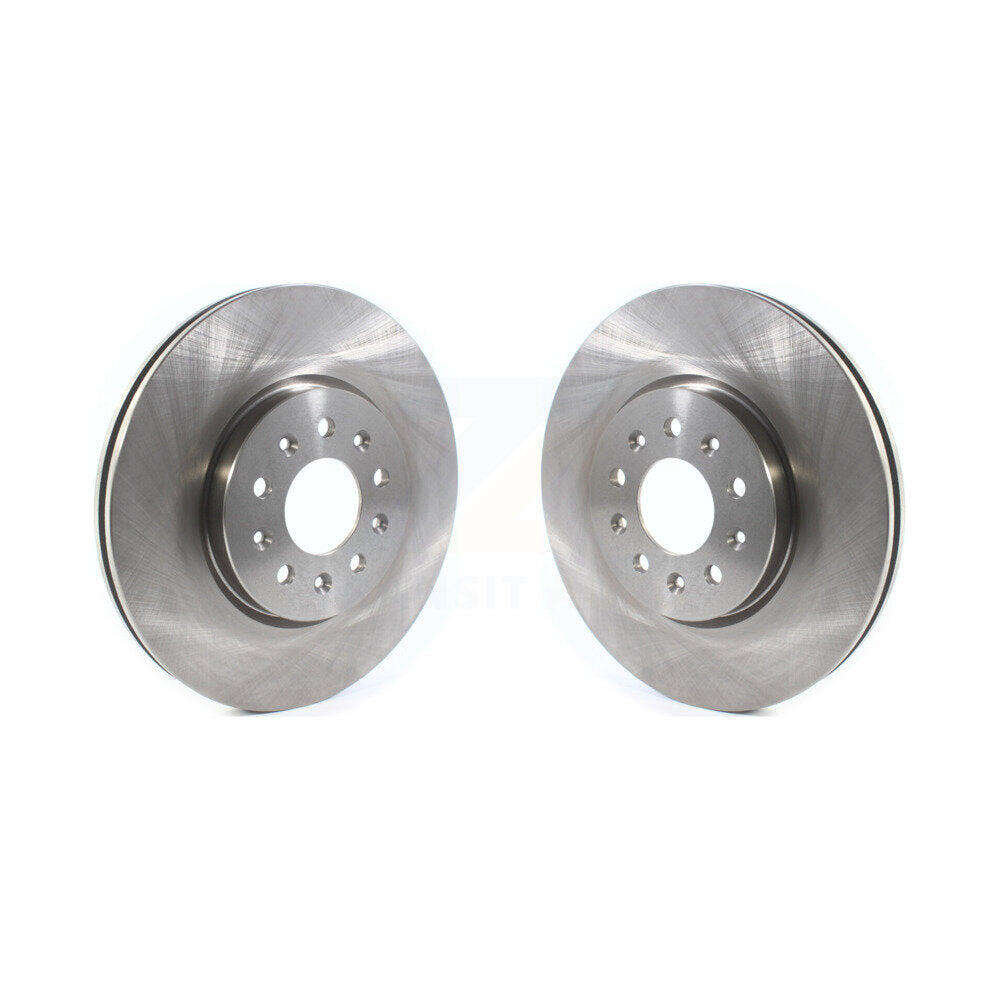 Brake Rotor Front Pair For Chevrolet Equinox GMC Terrain Buick Envision LaCrosse
