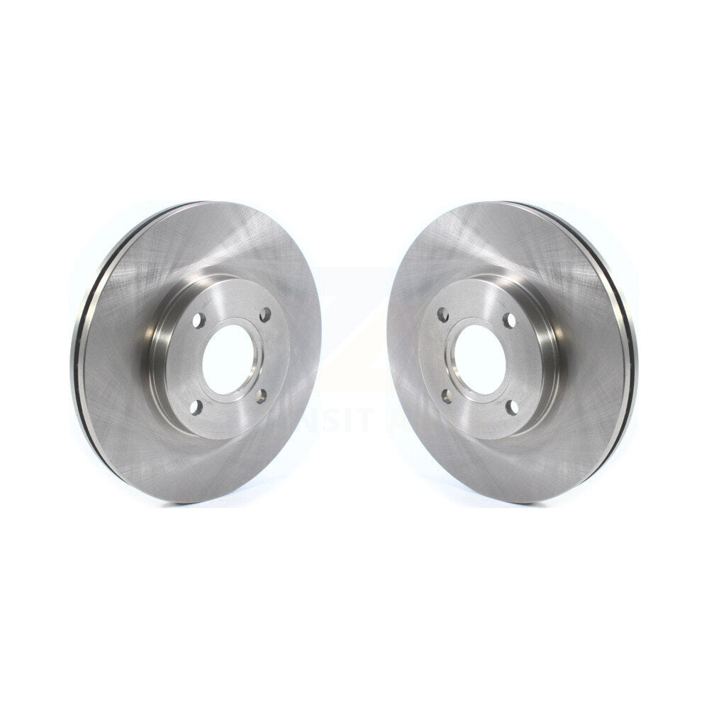 Disc Brake Rotors Front Pair For 2014-2019 Ford Fiesta ST