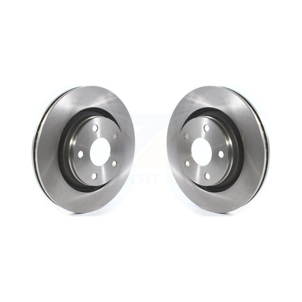 Disc Brake Rotor Front Pair For Jeep Wrangler JK With 332mm Diameter