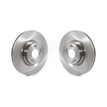 Disc Brake Rotors Front Pair For Hyundai Genesis G80 Equus Kia K900