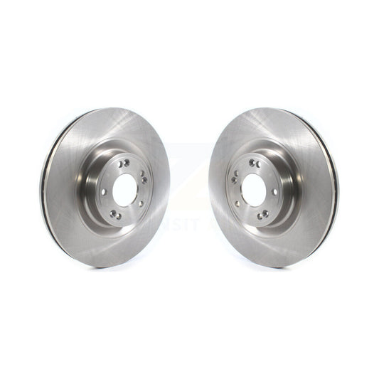 Disc Brake Rotors Front Pair For Hyundai Genesis G80 Equus Kia K900