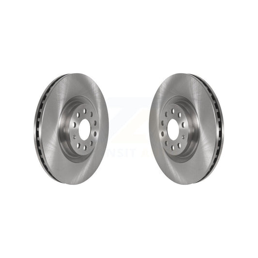 Brake Rotor Front Pair For Volkswagen Tiguan Jetta Audi Q3 GTI Golf R A3 Quattro