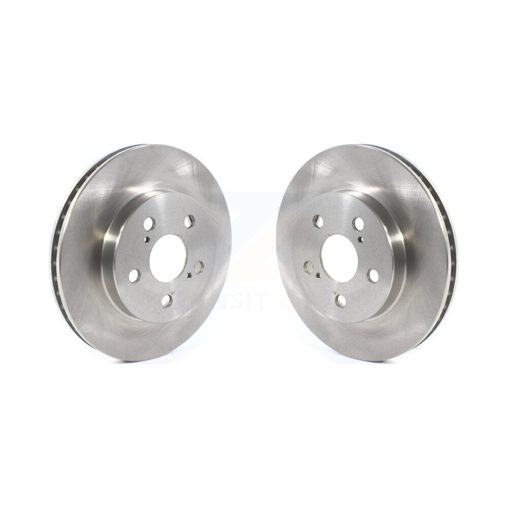 Disc Brake Rotors Front Pair For Toyota Corolla Prius Prime AWD-e