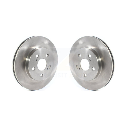 Disc Brake Rotors Front Pair For Toyota Corolla Prius Prime AWD-e