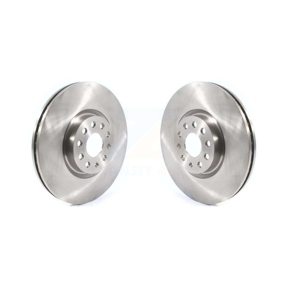 Disc Brake Rotors Front Pair For Volkswagen Atlas Cross Sport