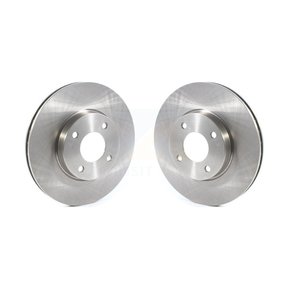 Disc Brake Rotors Front Pair For Nissan Kicks Sentra Versa