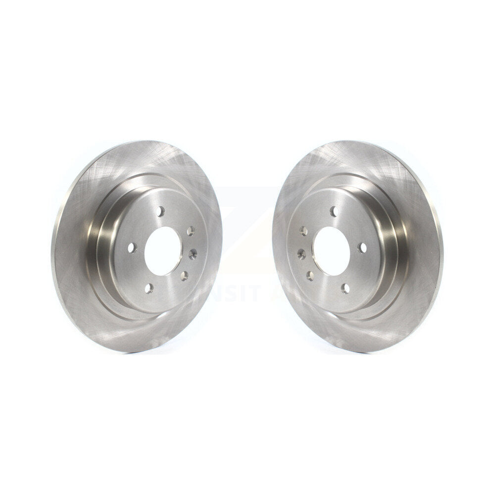 Brake Rotors Rear Pair For 16-18 Buick Envision With 315mm Diameter Rotor