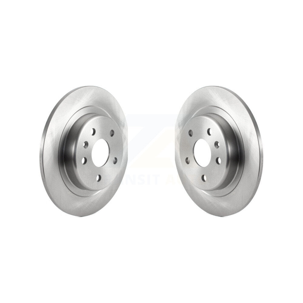 Brake Rotors Rear Pair For 19-20 Buick Envision With 315mm Diameter Rotor