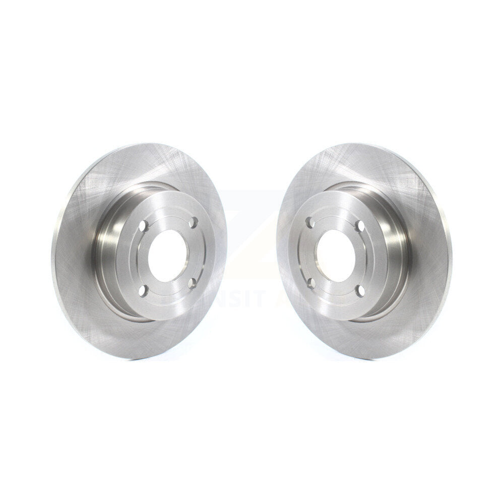 Disc Brake Rotors Rear Pair For 2018-2021 Ford EcoSport FWD