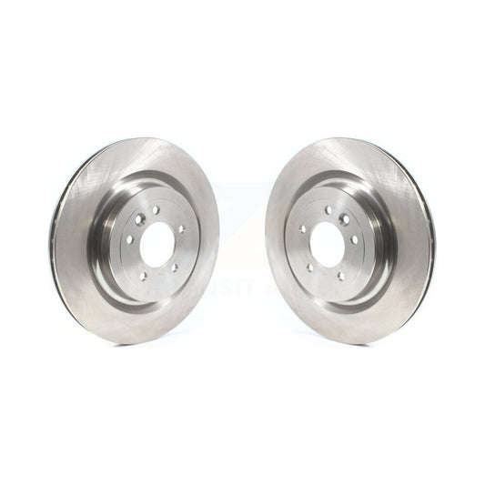 Brake Rotors Rear Pair For Land Rover Range Sport Defender 110 Discovery 90 130