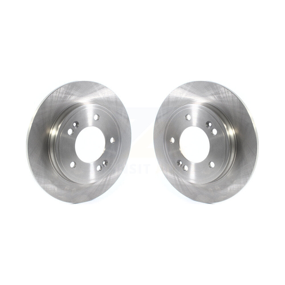 Brake Rotors Rear Pair For Hyundai Elantra Kia Forte Niro Ioniq Forte5 Veloster