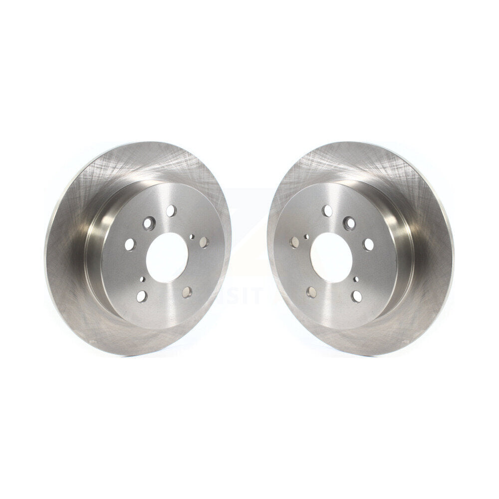 Disc Brake Rotors Rear Pair For Toyota Camry