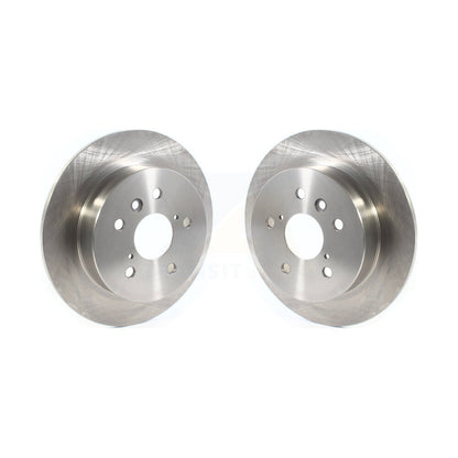 Disc Brake Rotors Rear Pair For Toyota Camry