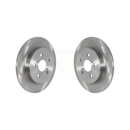 Disc Brake Rotors Rear Pair For Toyota Corolla