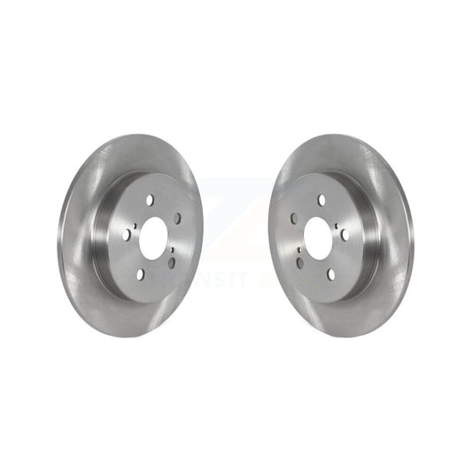 Disc Brake Rotors Rear Pair For Toyota Corolla