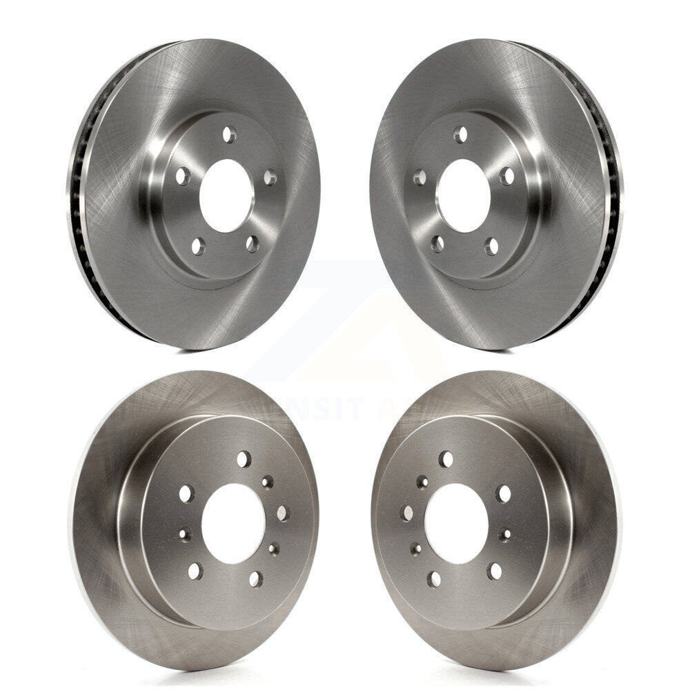 Brake Rotors Front Rear Kit For Chevrolet Impala Monte Carlo Oldsmobile Intrigue